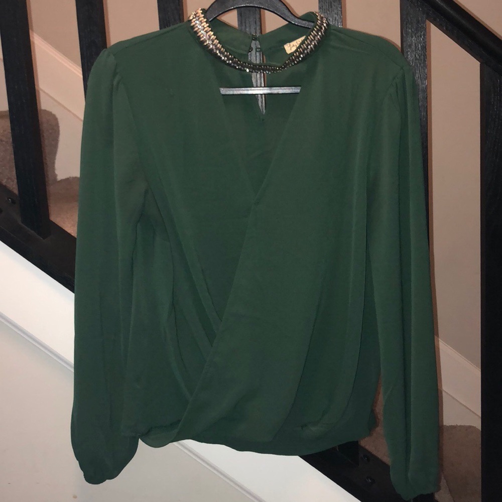 Beautiful Green Blouse